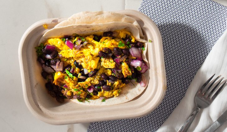 Black Bean Breakfast Tacos