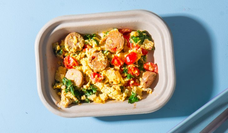 Italian Sausage Breakfast Scramble