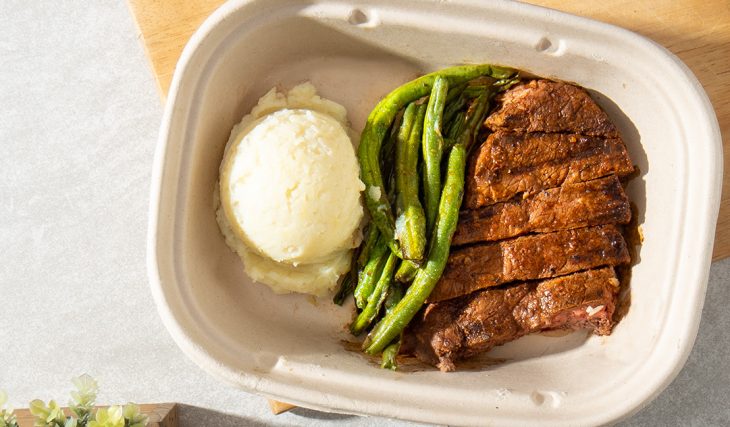 BBQ Balsamic Glazed steak