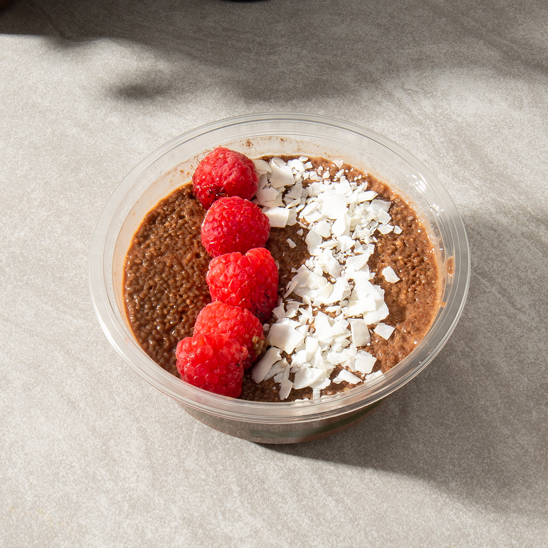 Raspberry Chia Pudding