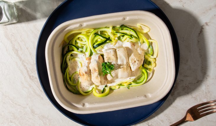 Chicken Zoodle Alfredo