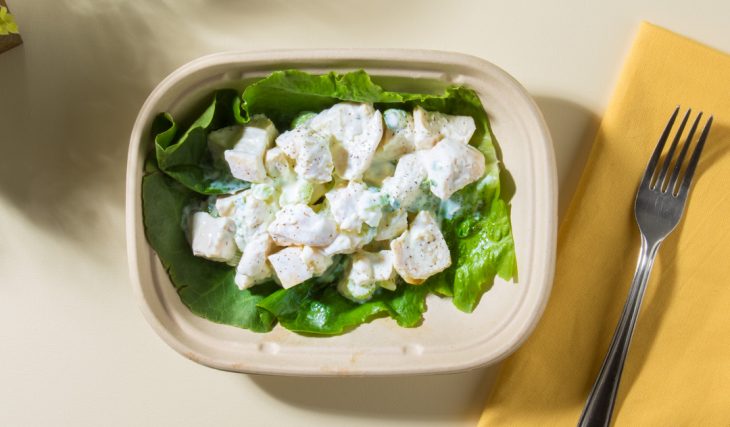 Chicken Salad Lettuce Wrap