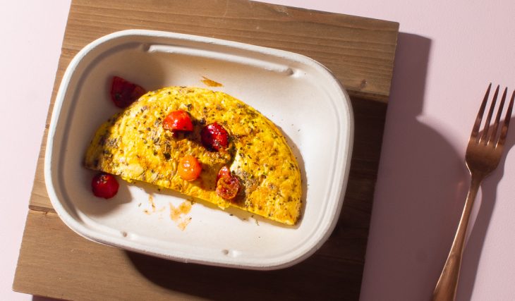 Keto Caprese Omelet