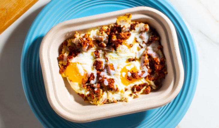 Fried Egg and Pork Bowl