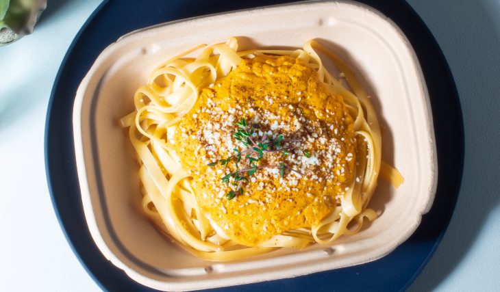 Pumpkin Fettuccine Alfredo