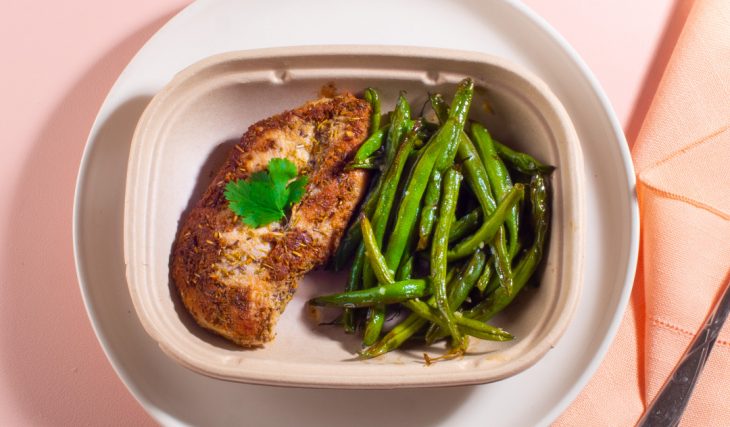 Keto Chicken Almondine