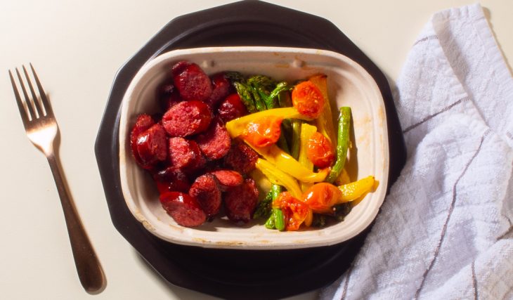 Kielbasa and Sheet Pan Veggies