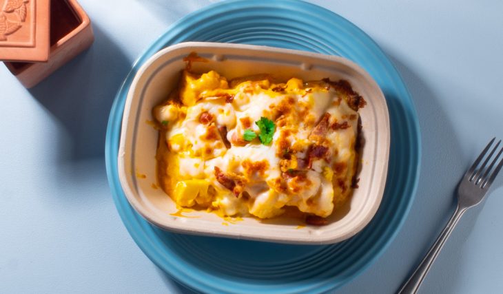 Cheesy Cauliflower Bake