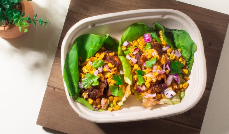 Street Corn Chicken Tacos
