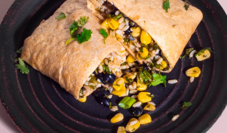 Black Bean Chimichangas