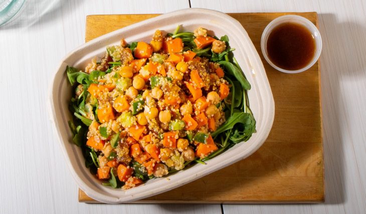 Moroccan Chickpea Carrot Salad