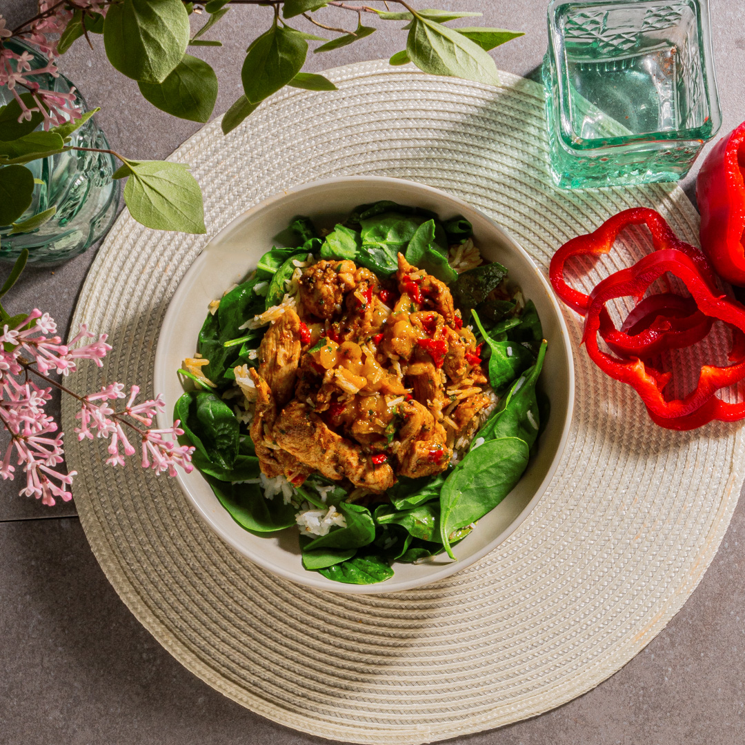 Jerk Chicken Buddha Bowl