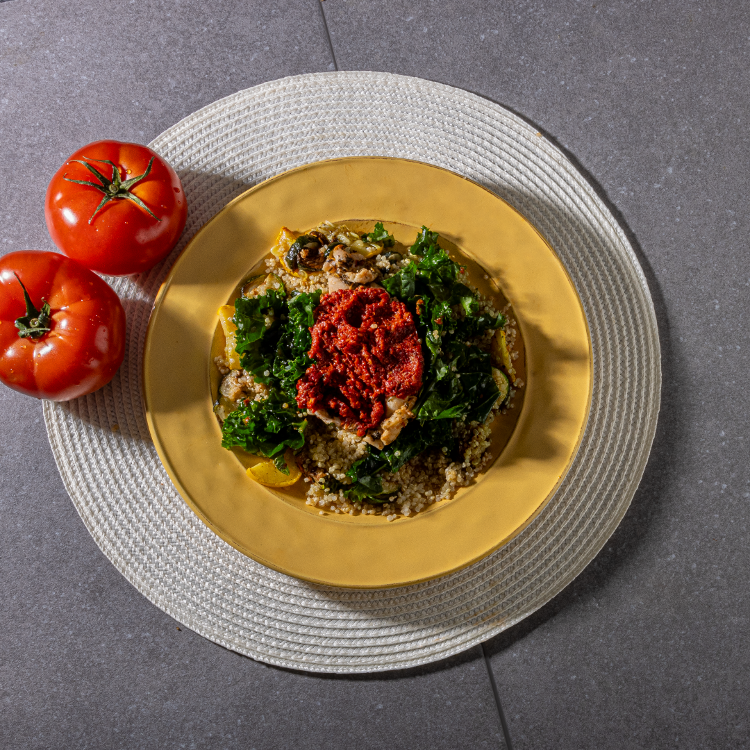 Sun-dried Tomato Chicken Bowl