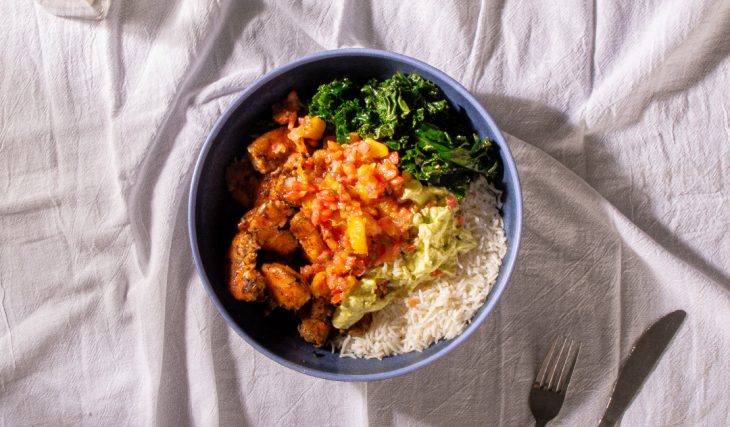 Spicy Shrimp Bowl