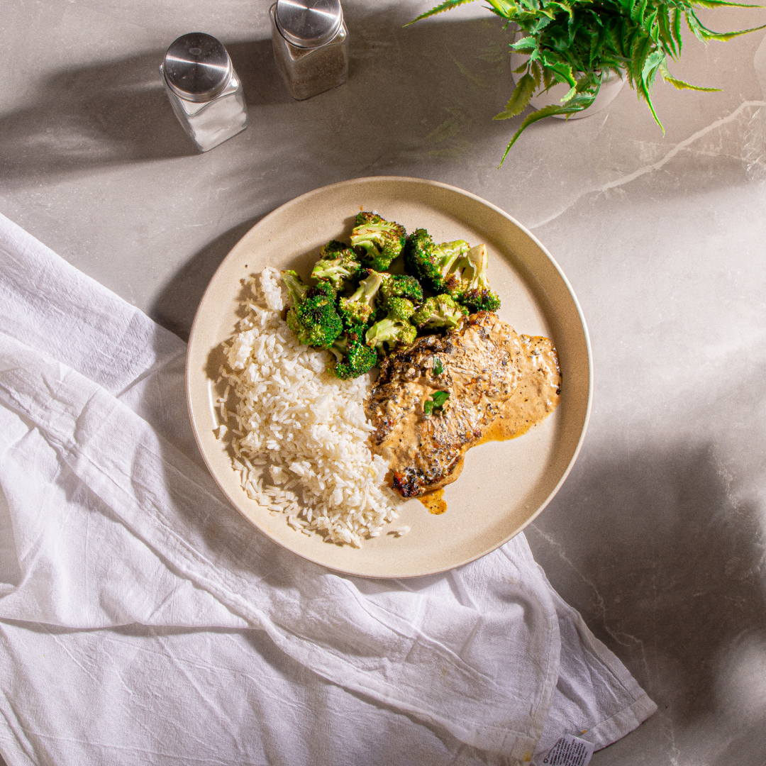 Creamy Lemon Chicken and Rice