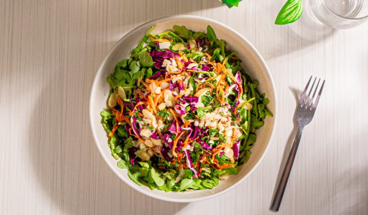 Pulled Pork Arugula Salad