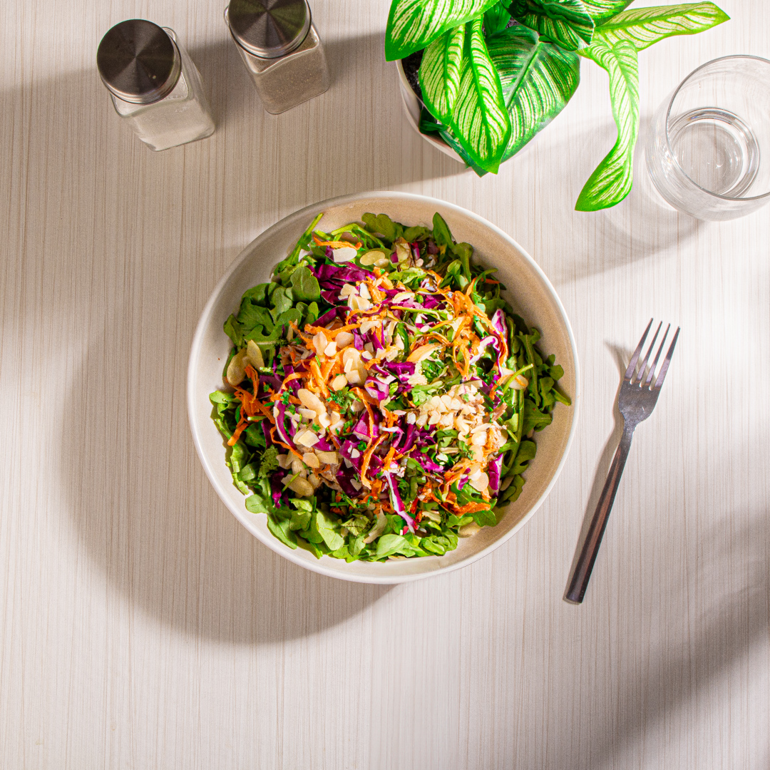 Pulled Pork Arugula Salad