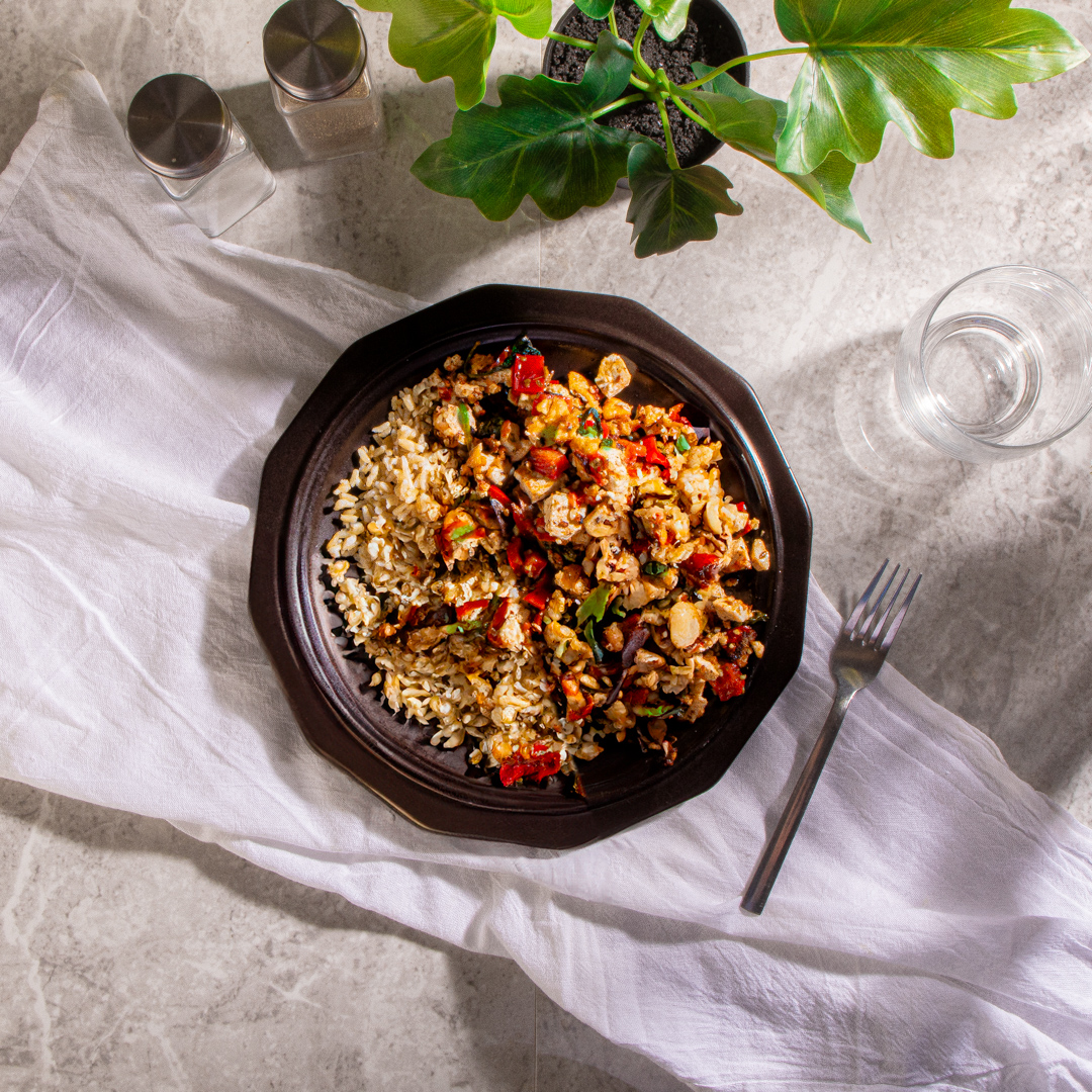 Tofu Mediterranean Stir Fry