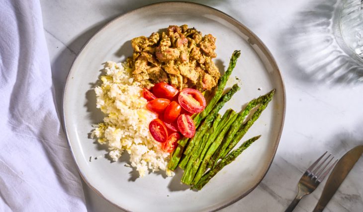 Pesto Chicken with Tomatoes