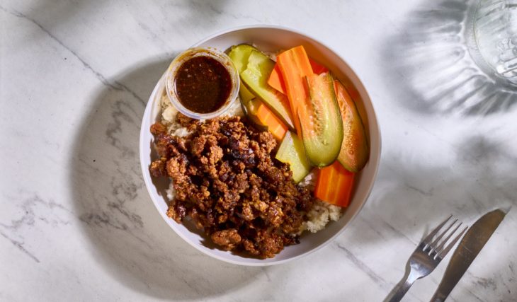 Thai Basil Pork Bowl