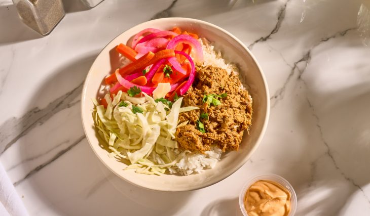 Lemongrass Shredded Pork Bowls