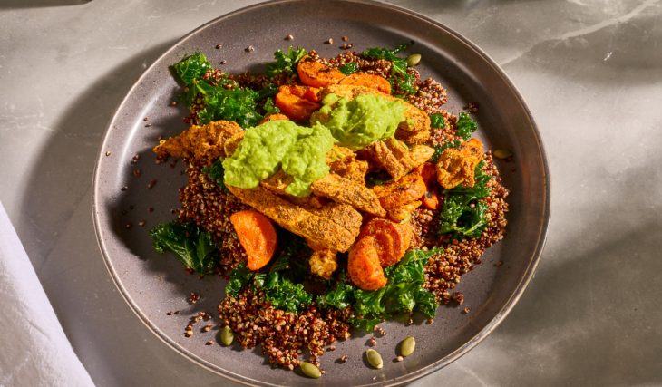 Roasted Chicken and Veggie Glow Bowl