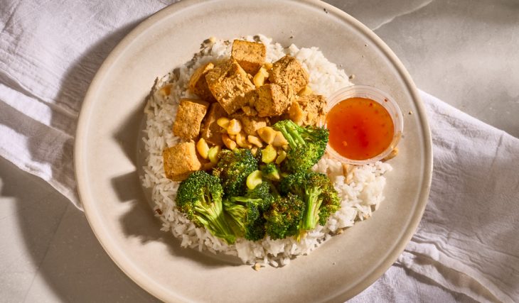 Thai Sweet Chili Tofu Bowl