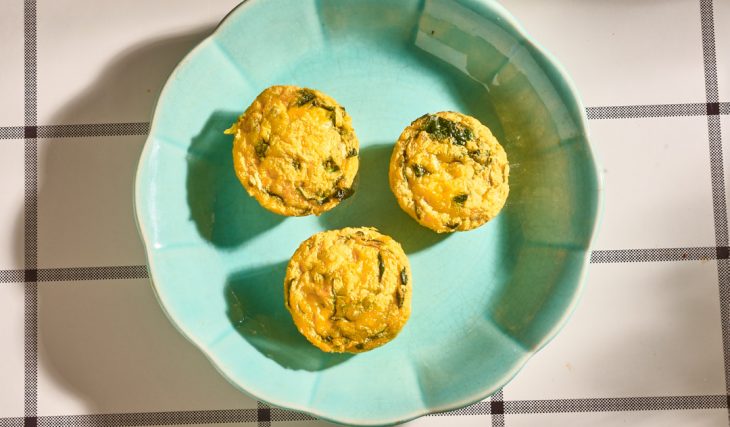 Cheesy Salsa Egg Muffins