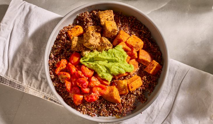 Honey Mustard Chicken & Sweet Potato Grain Bowl