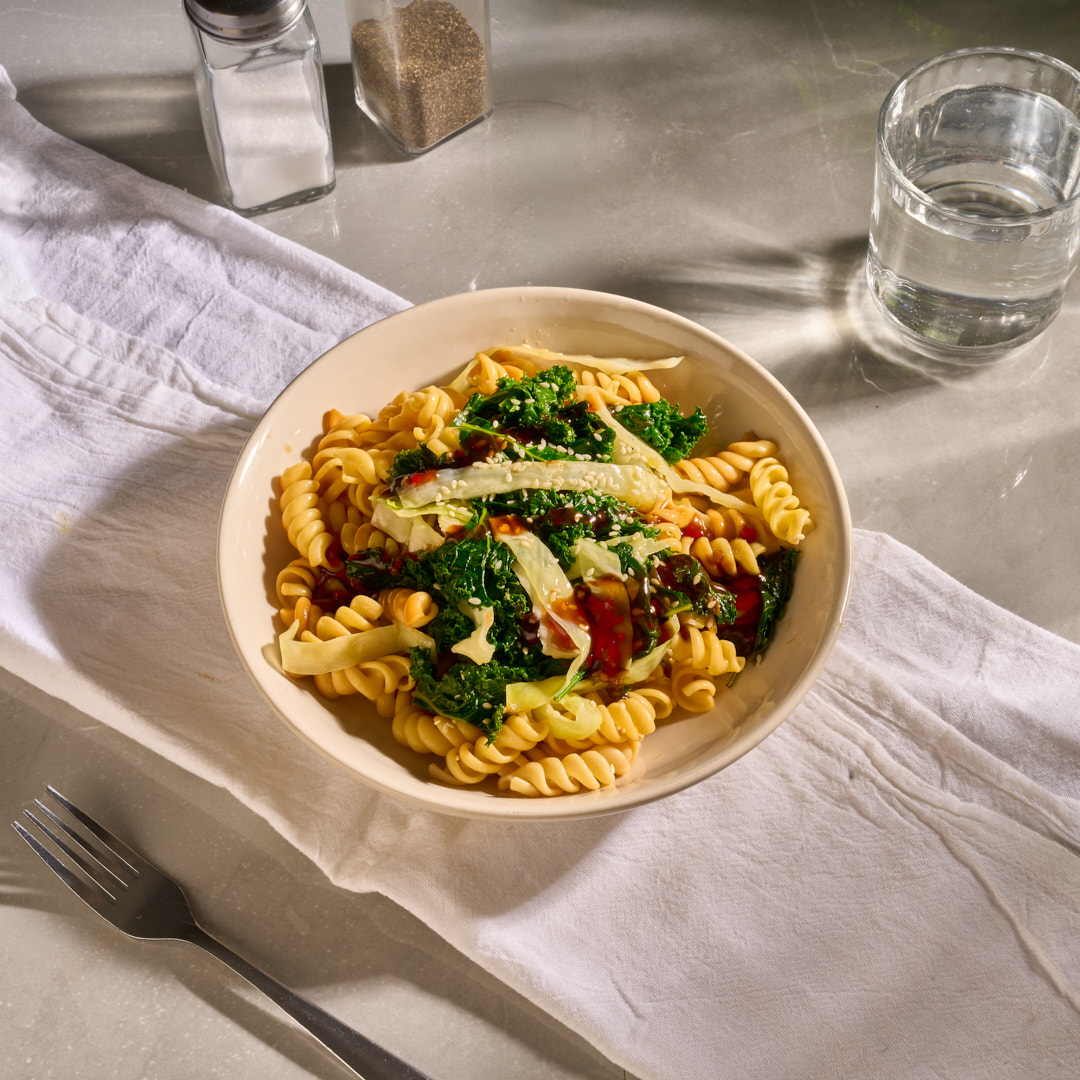 Crispy Tofu and Noodles